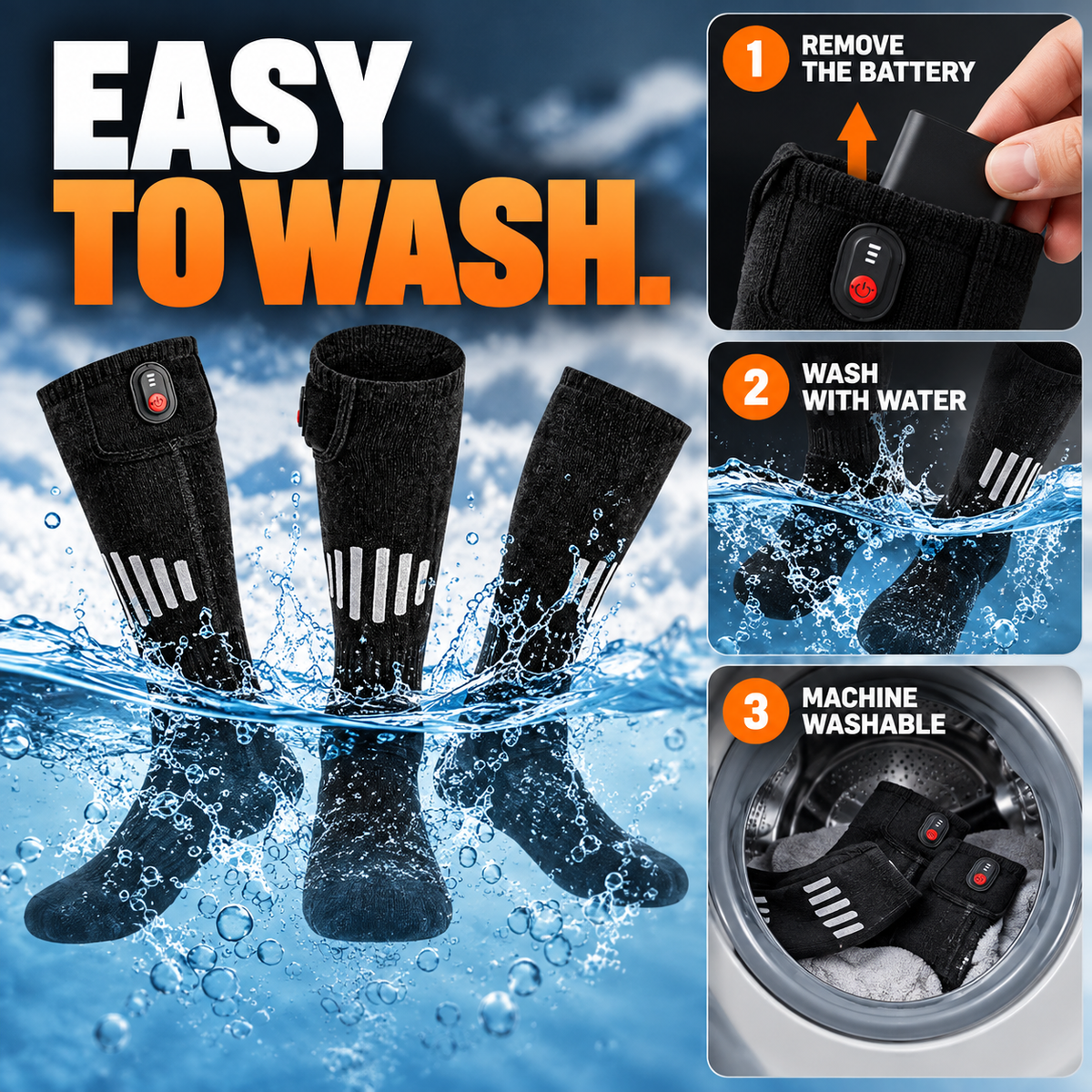 BLAZEFOOT™ Heated Socks