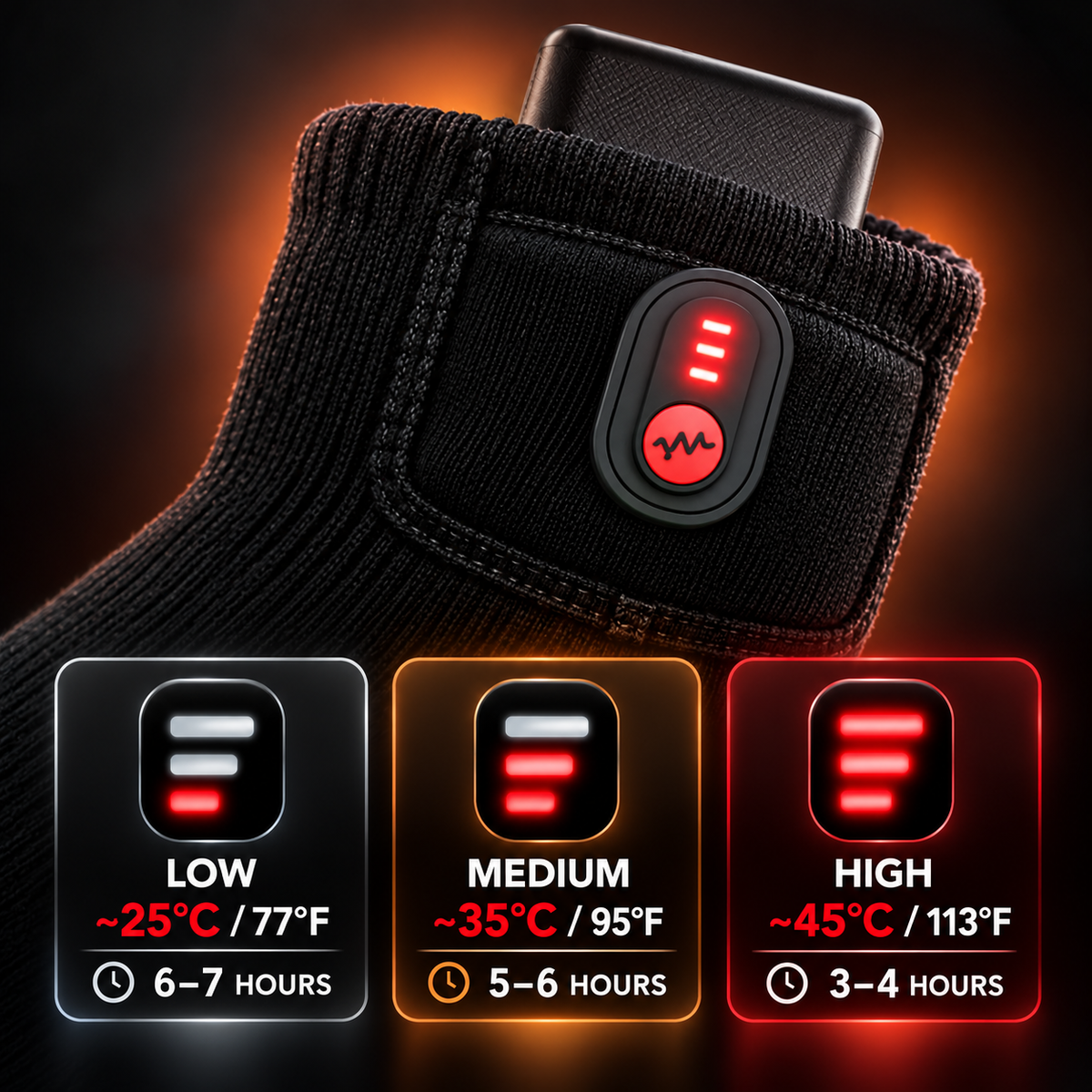 BLAZEFOOT™ Heated Socks