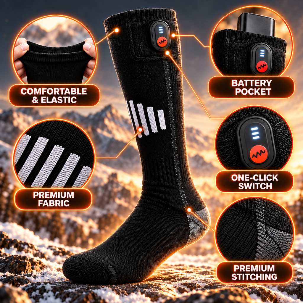 BLAZEFOOT™ Heated Socks