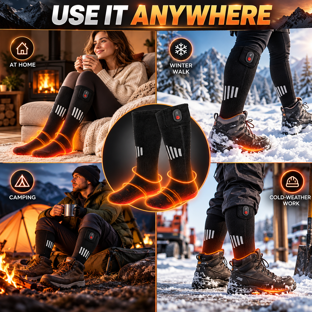 BLAZEFOOT™ Heated Socks